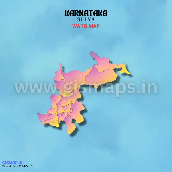 Sulya Ward Map (Karnataka)